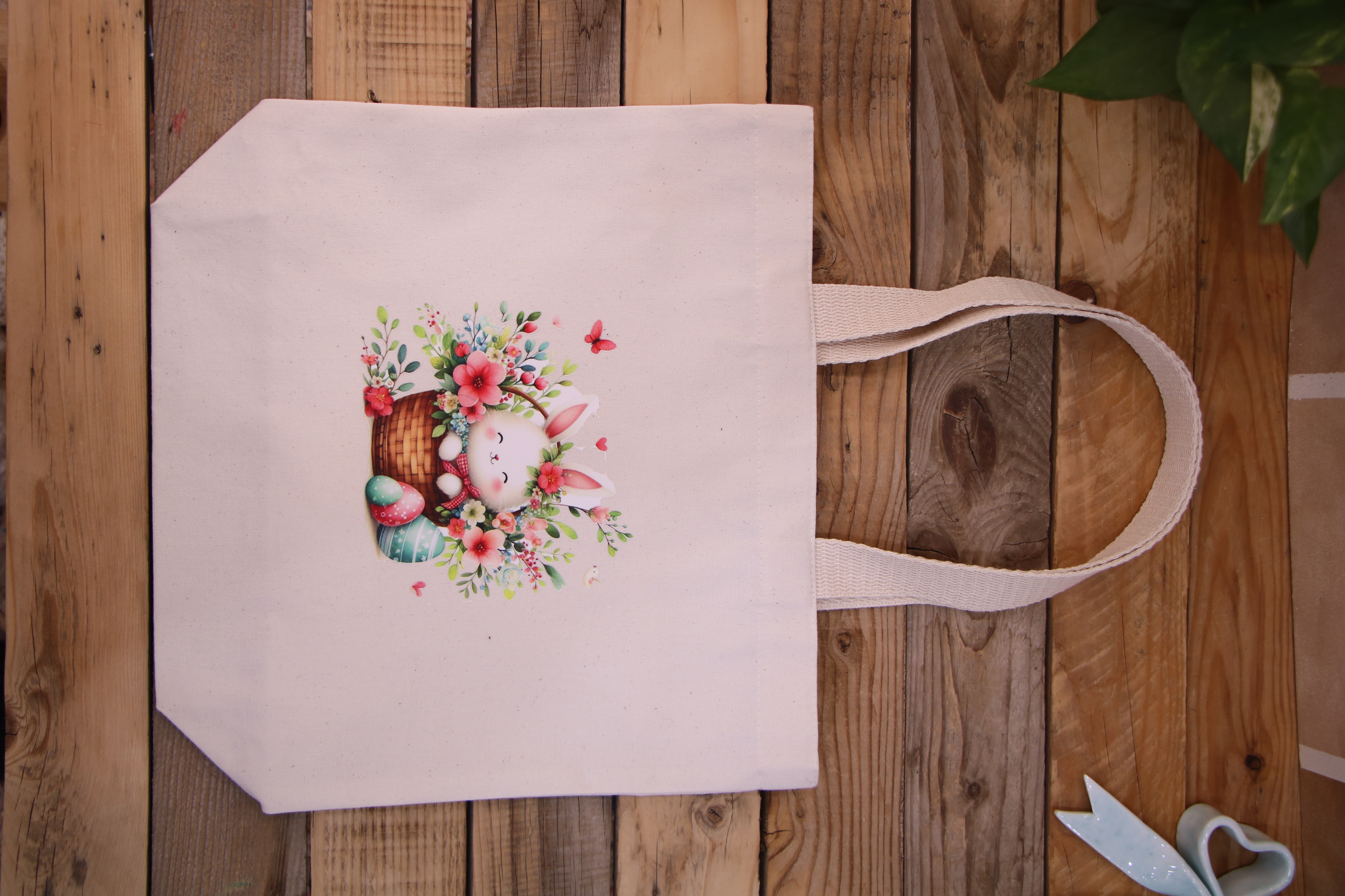 تت بگ یا کیف پارچه ای 35 سانتی طرح خرگوش فانتزی
